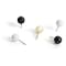 U Brands Pushpins, Sphere, 2/5"Wx2/5"Lx3/4"H, 200/PK, Assorted 200PK UBR3084U0624 - alternate 4